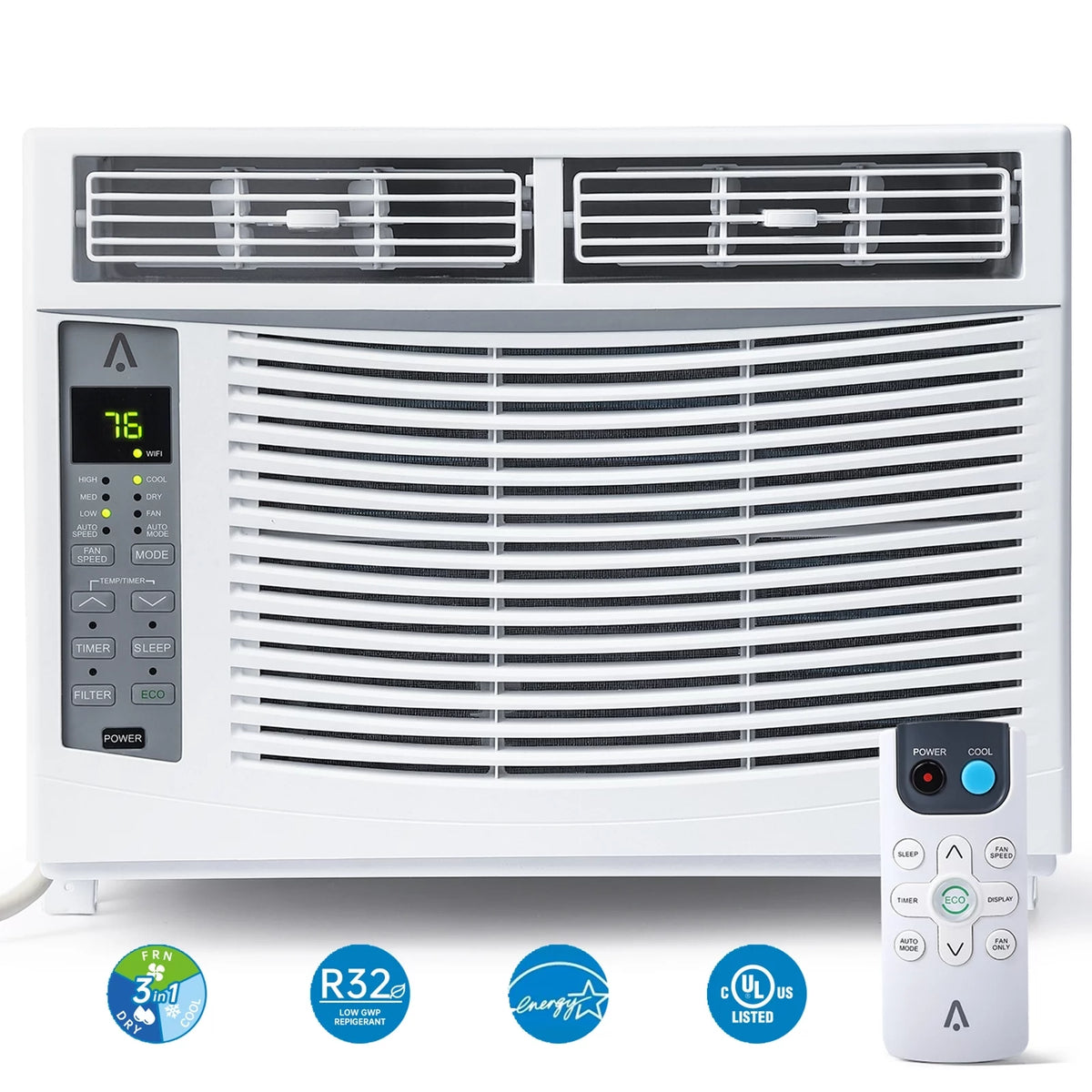 115V 10,000 BTU Smart Window Air Conditioner R95065