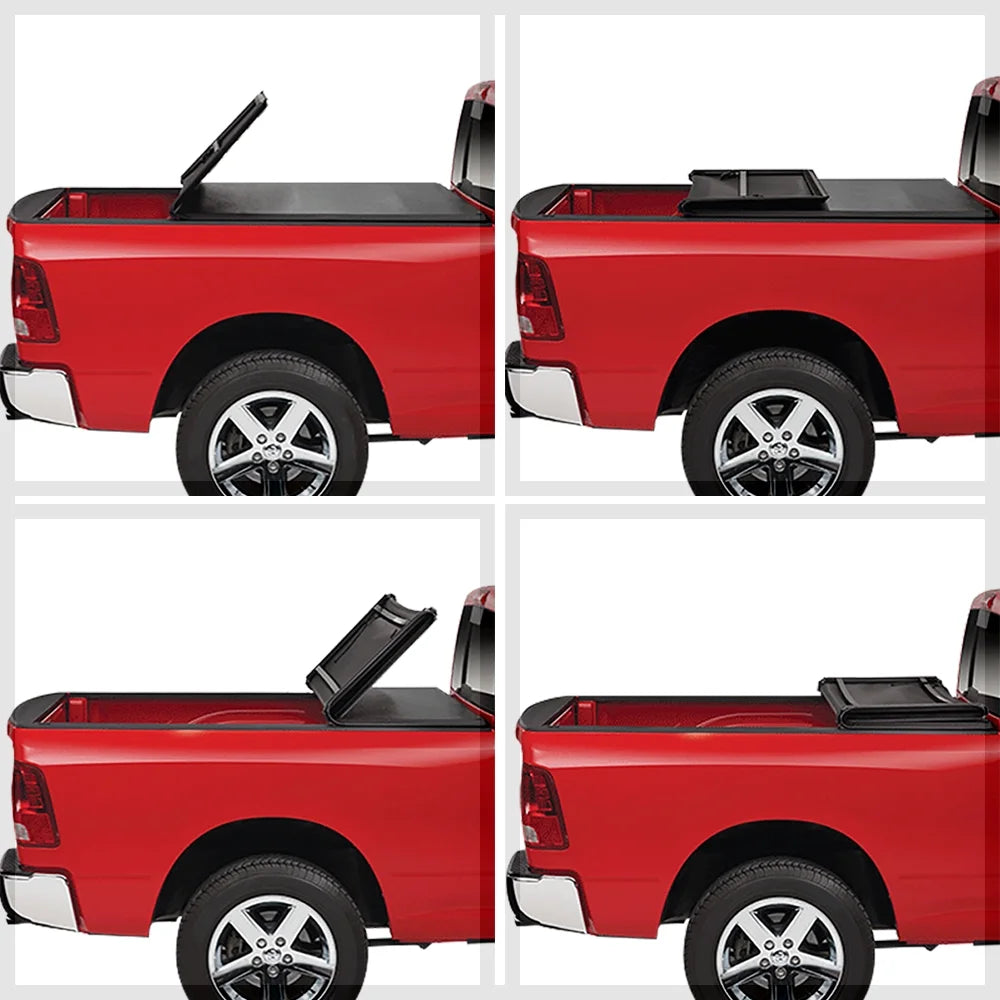Tri-Fold Soft Tonneau Cover for Toyota Tacoma U5233