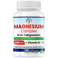 5-in-1 Magnesium Complex Capsules 420mg 120 Capsules P97376