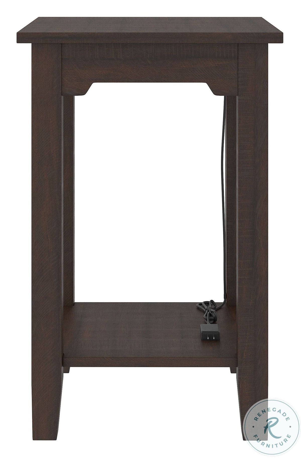 Warm Brown End Table I10110