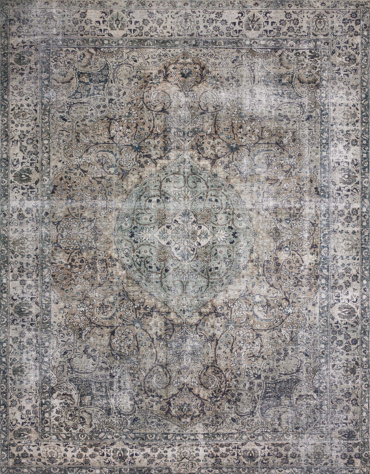 Taupe Stone Rug 7'6 x 9'6 H295884
