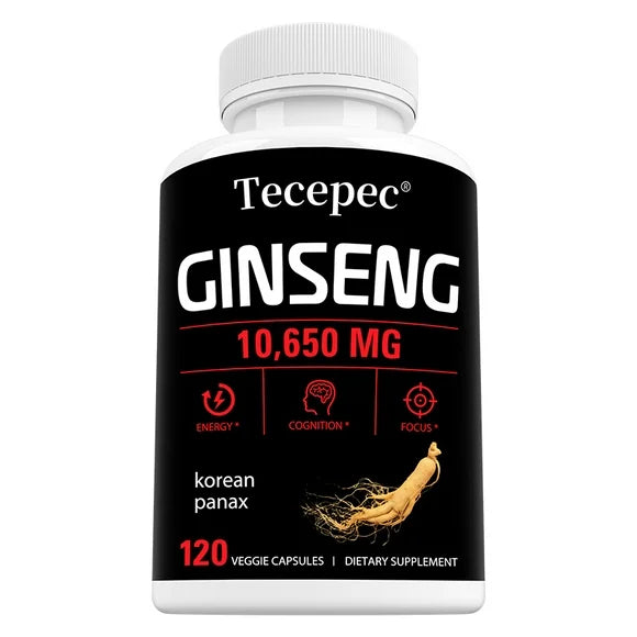 Red Panax Ginseng Capsules 120 Capsules O1565