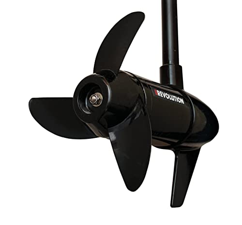 Freshwater Bow or Transom Mount Electric Trolling Motor, 50 lb Max Thrust, 36-inch Shaft D429879