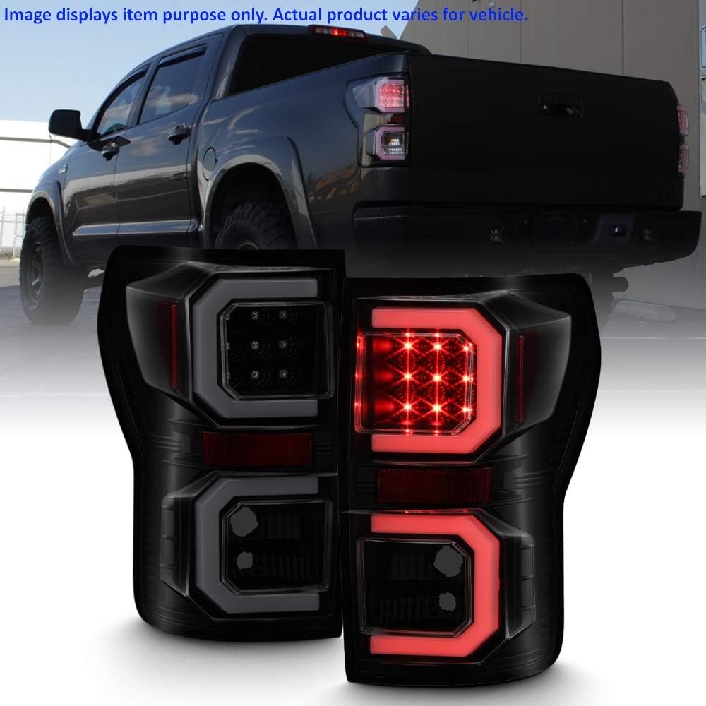 Black Smoke LED Tail Lights for Toyota Tundra Y867050