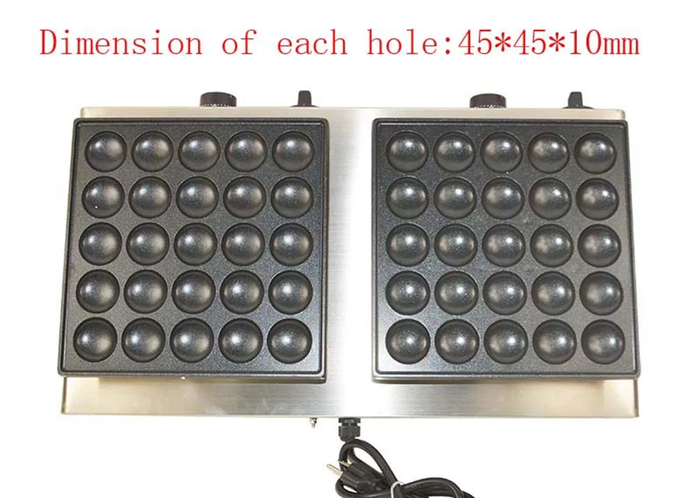 50 Holes Electric Pancake Machine Mini Waffle Dorayaki Maker G131298
