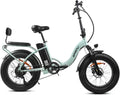 Folding Electric Bicycle 20" 4.0 Fat Tire 7 Speed Lithium Battery K4489