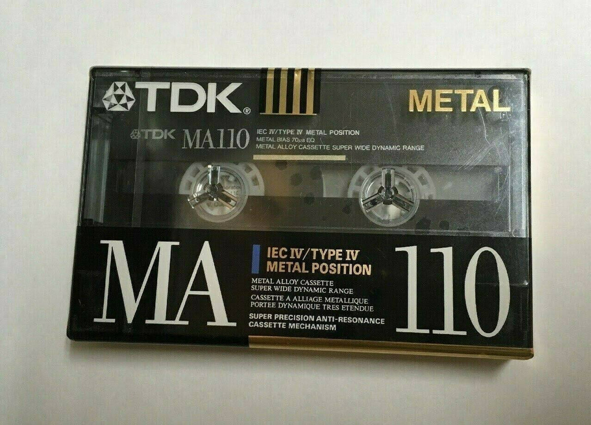 Metal Alloy Cassette Audio Type IV Metal Sealed Tape X886785
