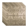 2ft x 2ft Brushed Nickel Vinyl Ceiling Tile (5 Pack) A4045