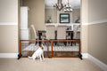 Wooden Pet Gate with Black Accents U67693