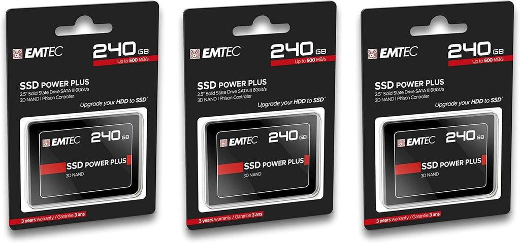 480GB 2.5" SATA III Internal Solid State Drive (SSD) (3-Pack) P2102