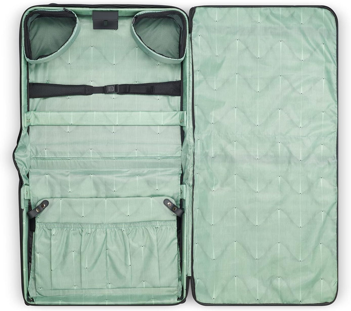 Black Two Wheel Garment Bag J718121