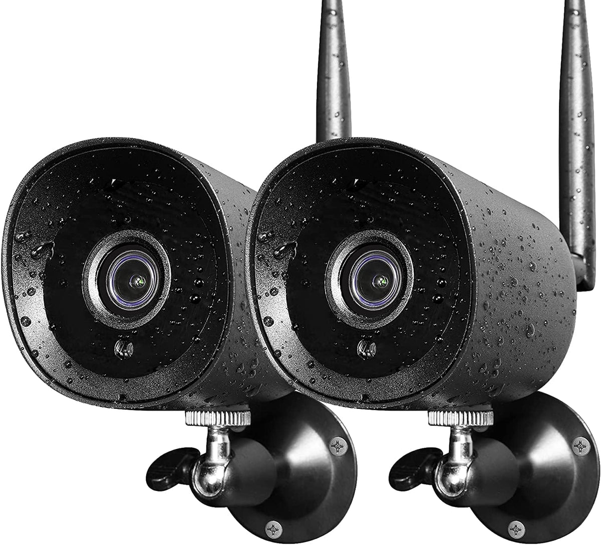 2Pack 1080P Full HD WiFi IP Camera with Night Vision V49083