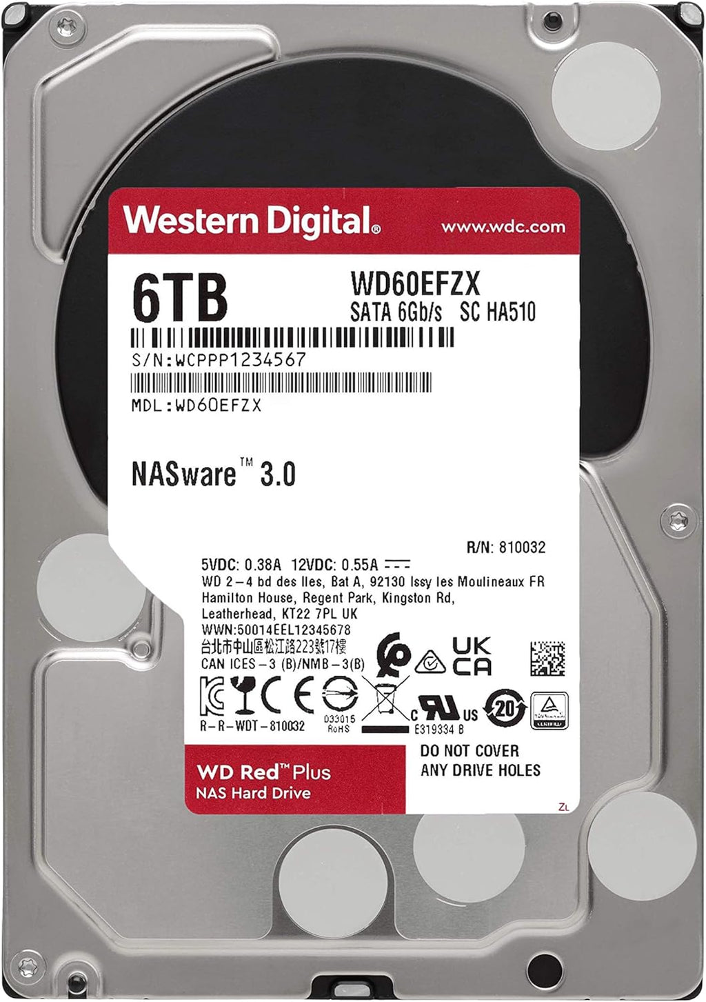 3TB 5400 RPM SATA 6 Gb/s Internal Hard Drive O963154