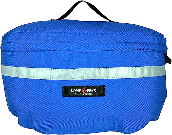 Blue 1000D Nylon Recumbent Bicycle Seat Bag C5766