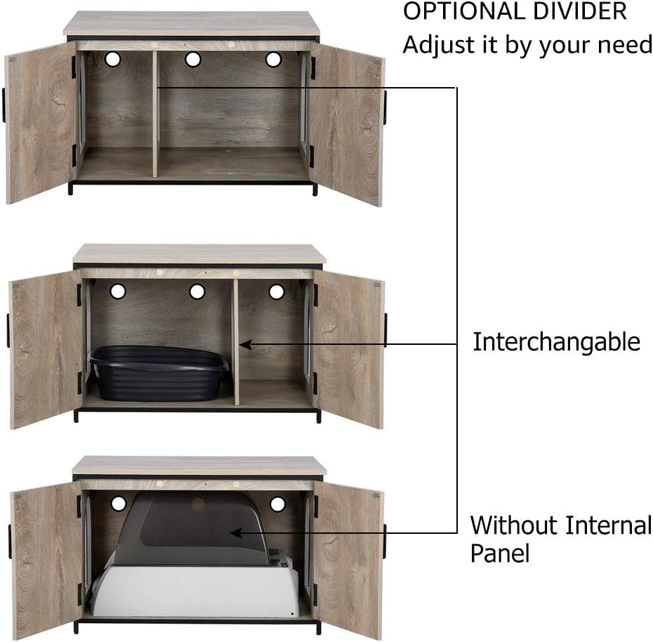 Cat Litter Box Enclosure with Top Opening J892