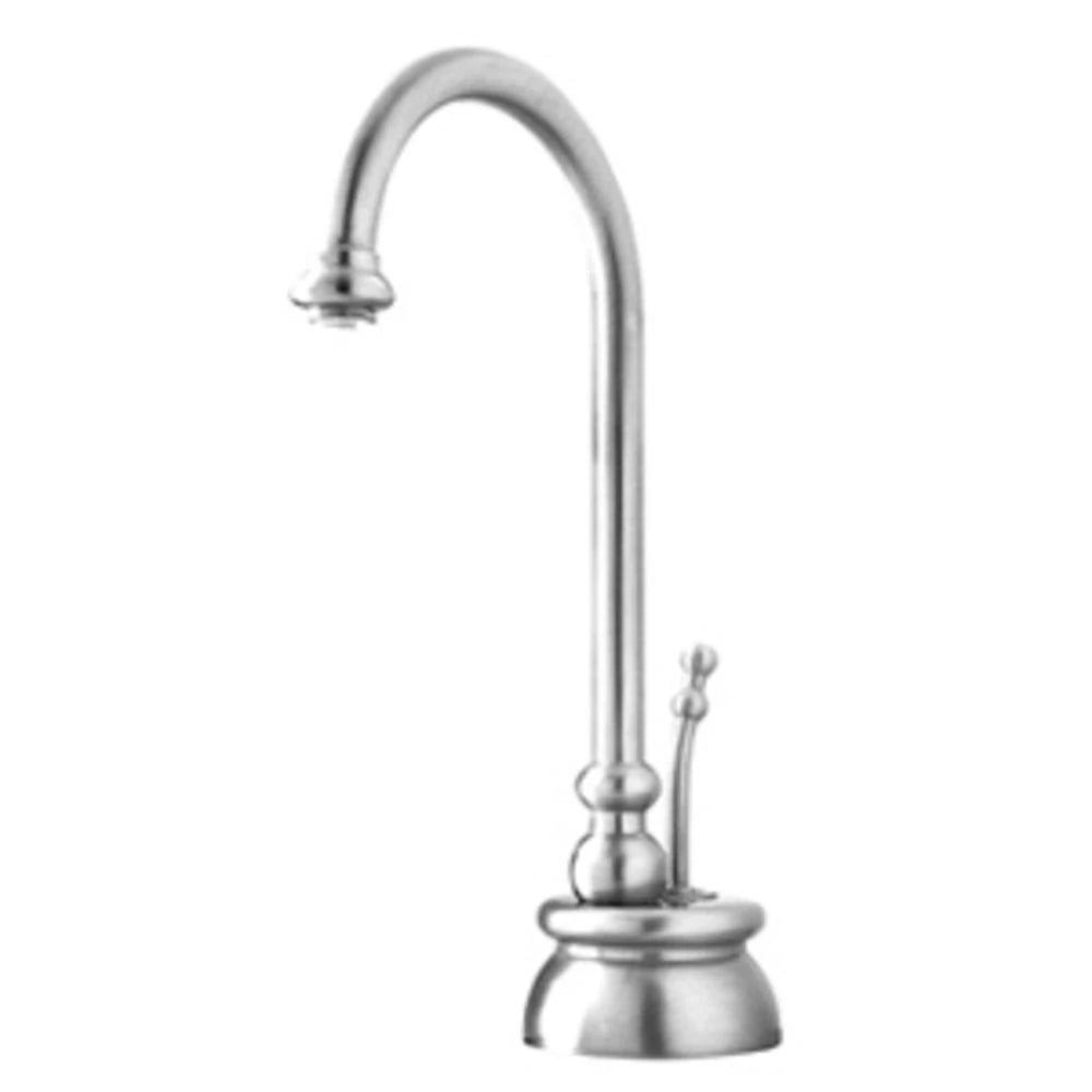 Antique Brass Hot Water Faucet with Traditional Body and Single Tilt Lever F234