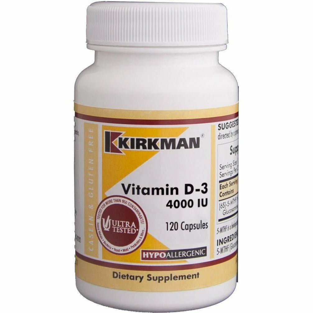 Vitamin D-3 4000 IU 120 caps K25438