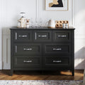 Rustic Oak 6 Drawer Dresser C12575