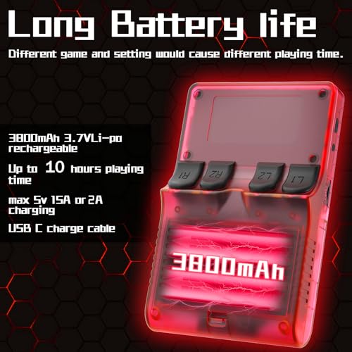 Handheld Game Console 3.5 inch IPS Screen 3800mAh 256G B101901