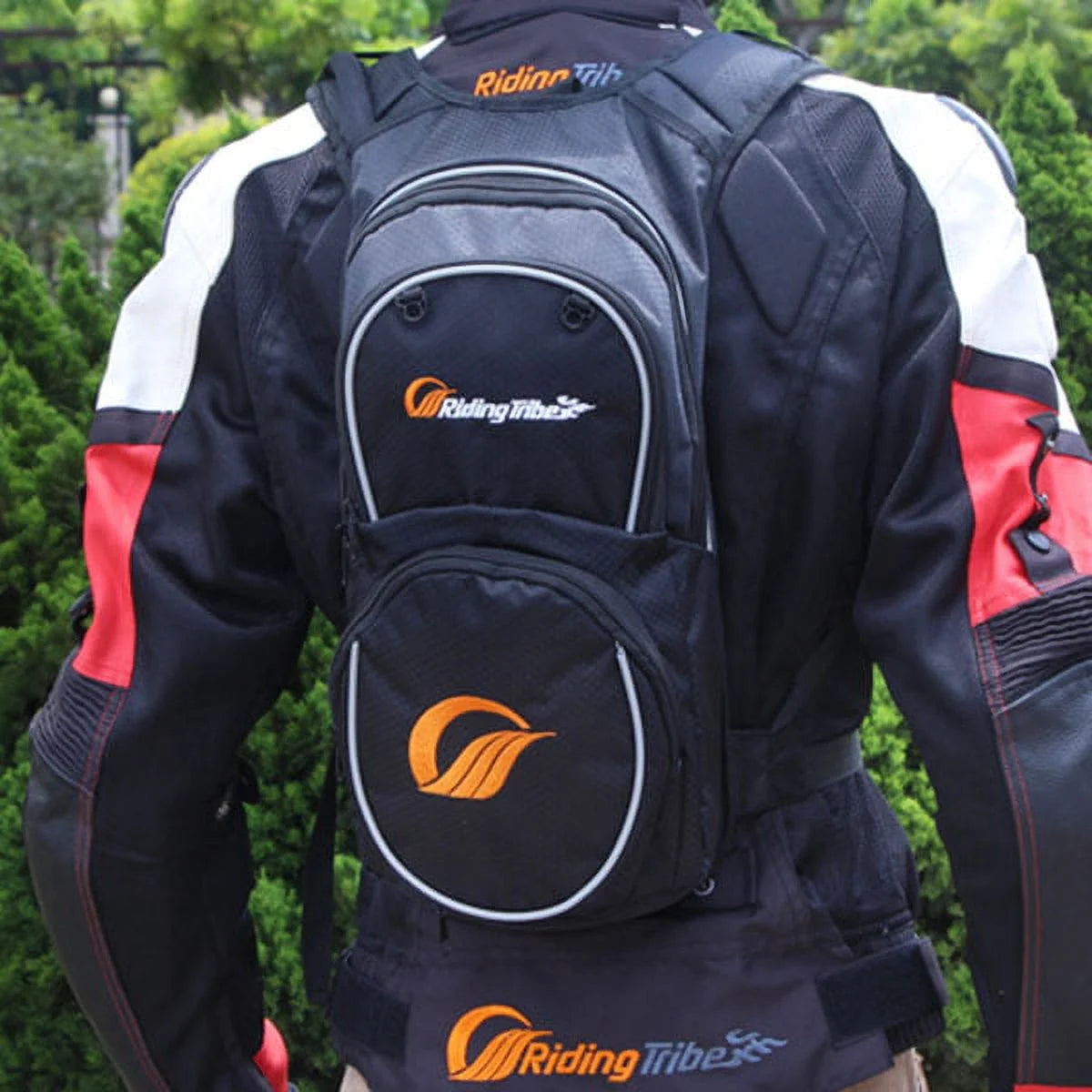 Waterproof Reflective Hydration Backpack with Water Bladder O21182