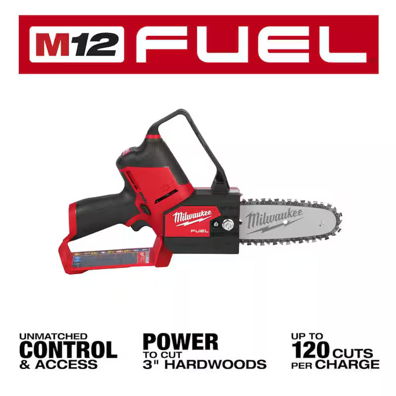 12V Lithium-Ion Brushless 6 in. Chainsaw with Extra Chain K322