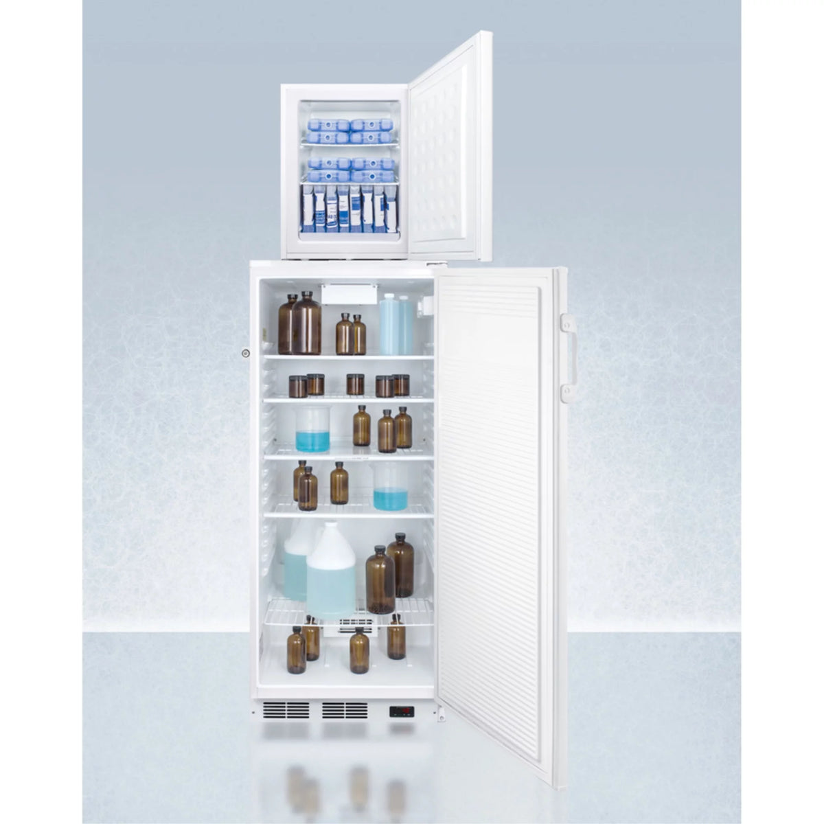 10.1 cu.ft. Auto Defrost Refrigerator and Compact Manual Defrost Freezer H599740
