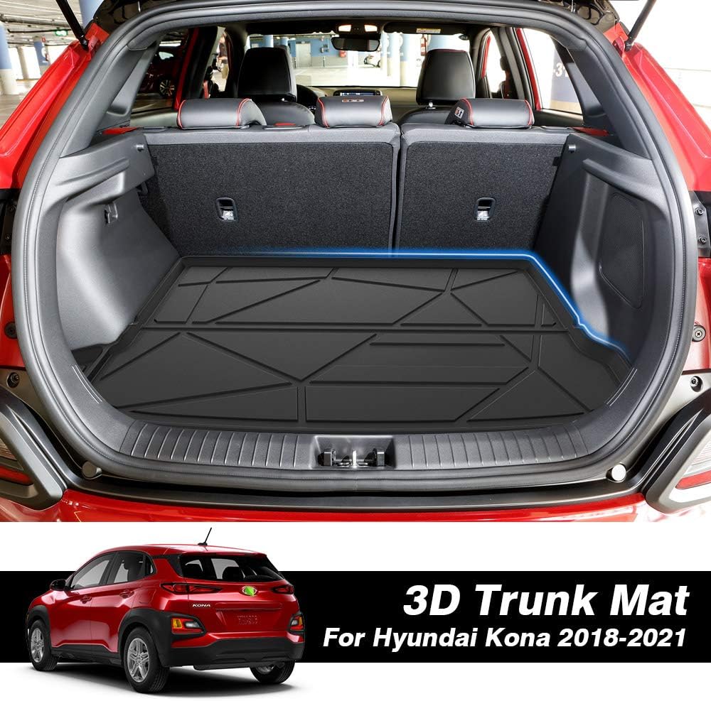 Cargo Trunk Liner Floor Mat TPO Pack of 2 Z83625