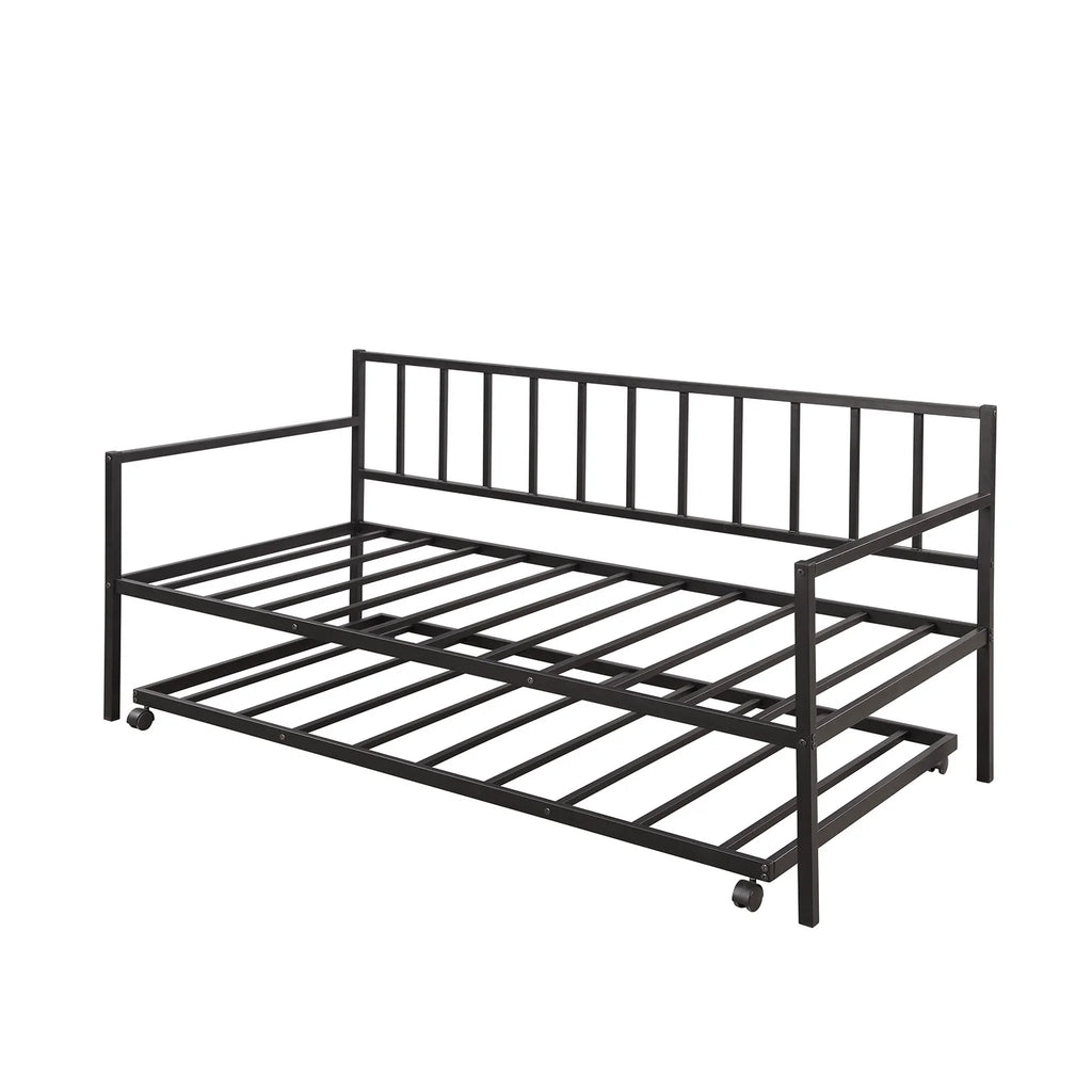 Twin Metal Daybed with Trundle Y11761