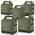 Khaki Cooler Bags Set of 5 K7242