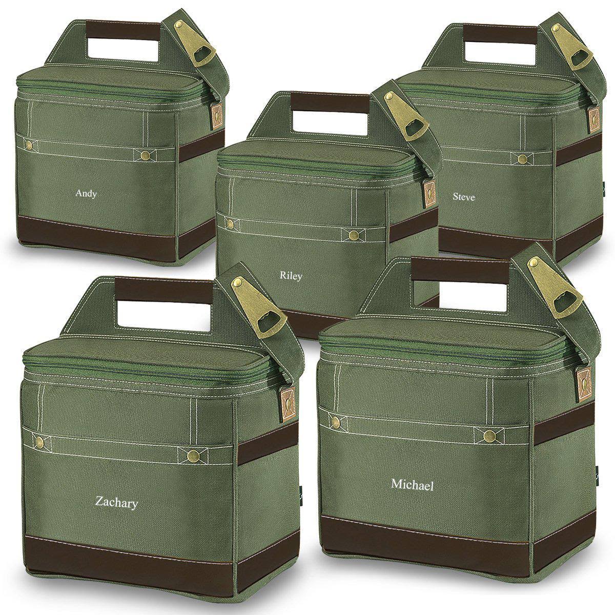 Khaki Cooler Bags Set of 5 K7242