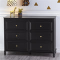6 Drawer Ivory White Dresser C970819