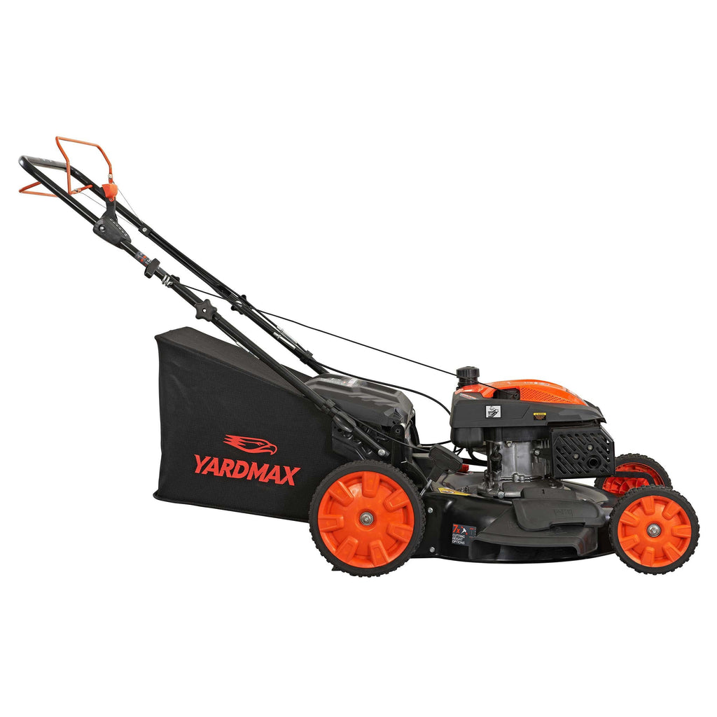 22 in. 201cc 6 Speed 3-in-1 Gas Self Propelled Lawn Mower E3151