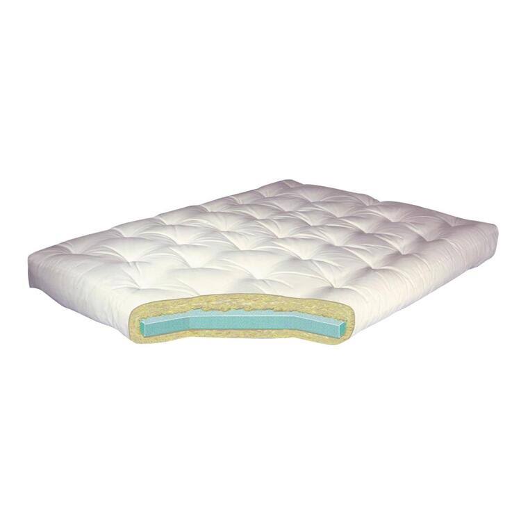 Black Microfiber Full Futon Mattress K31292