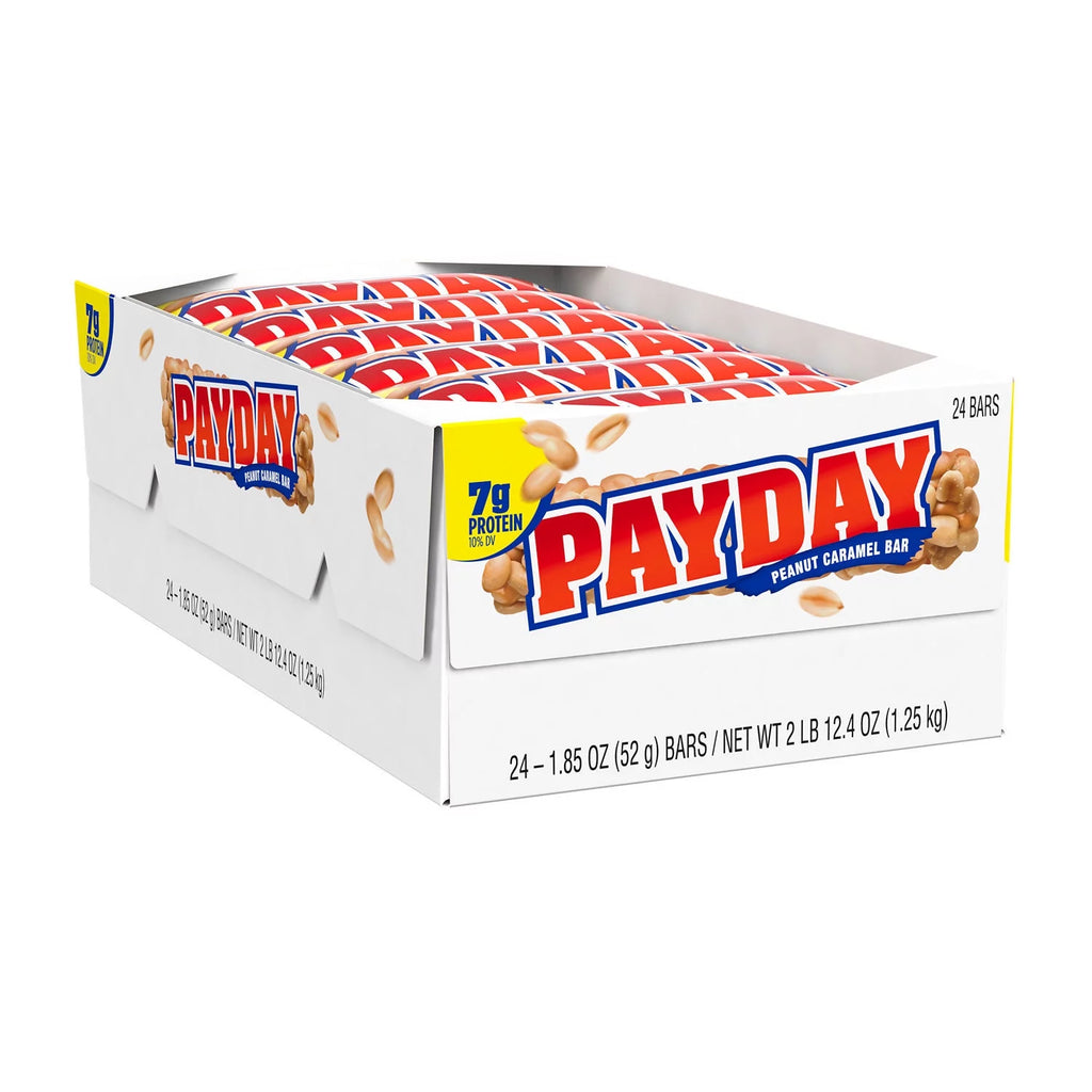 Peanut Caramel Candy Bars 1.85 oz 24 Count N3474