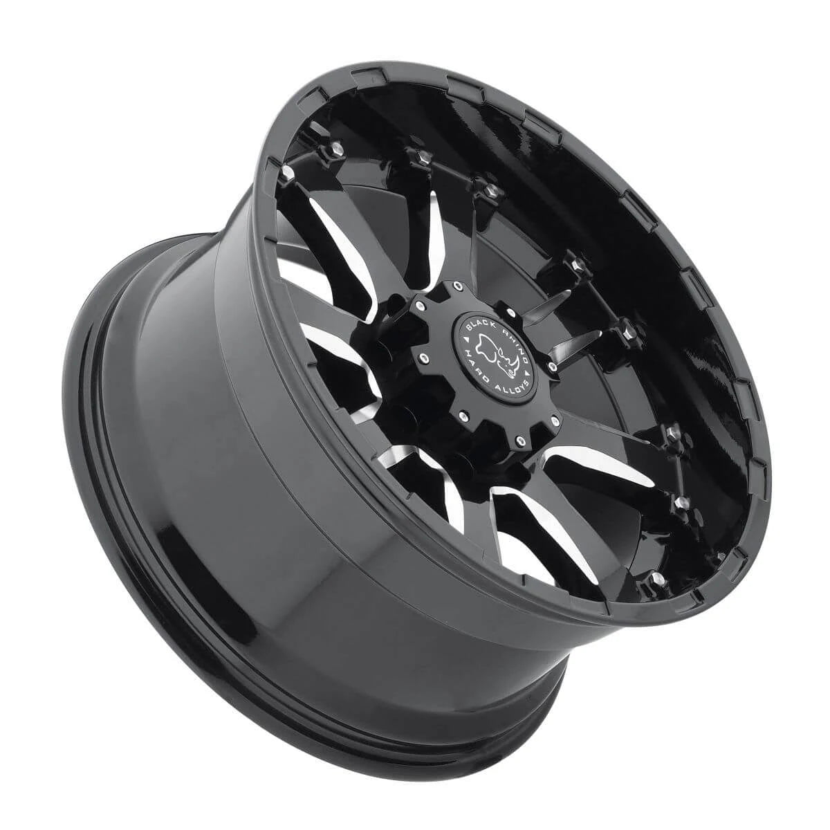 Black/Milled Wheel Rim 18x9 6x5.5x22 -12mm L30453