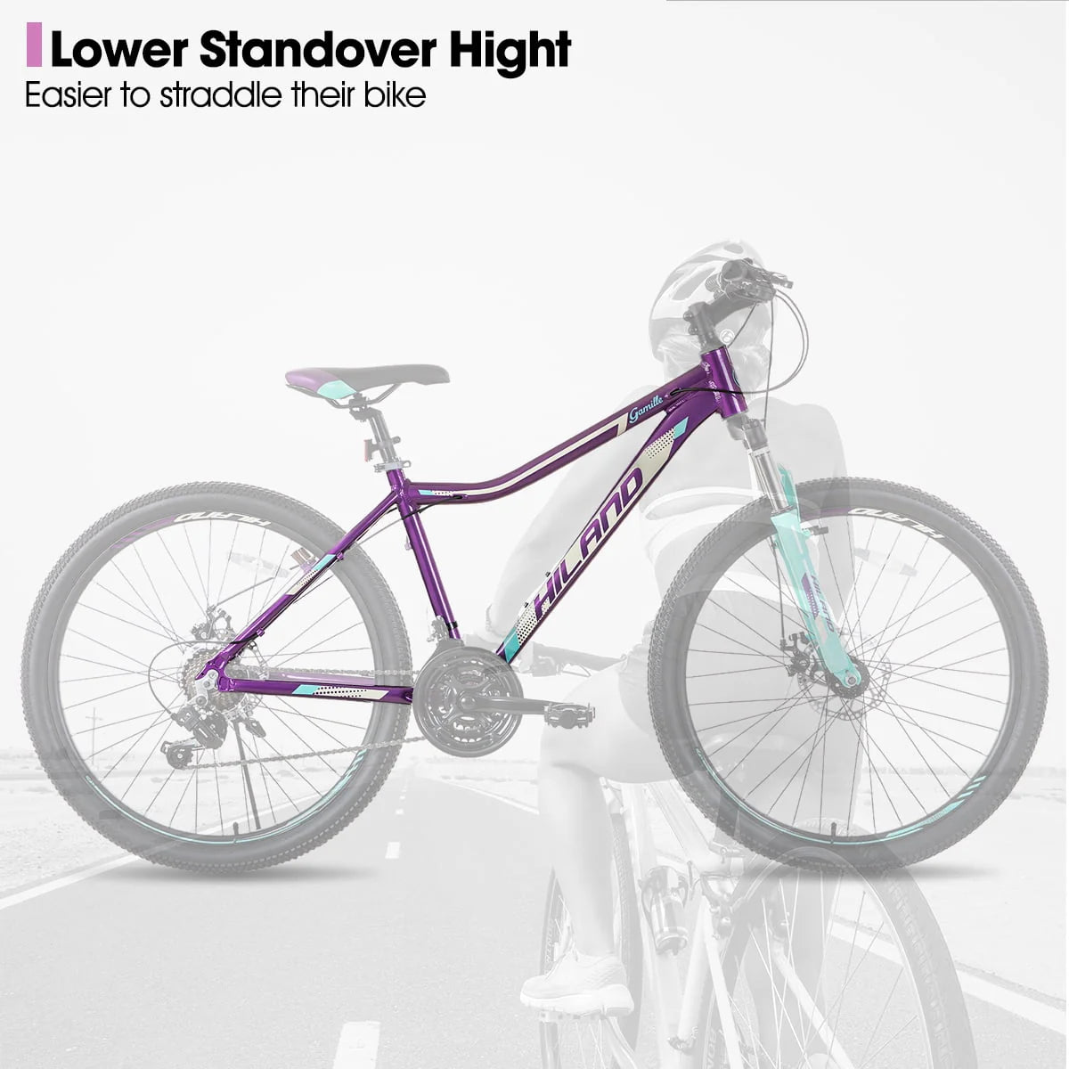21 Speed 26 inch Mint Green Mountain Bike X798