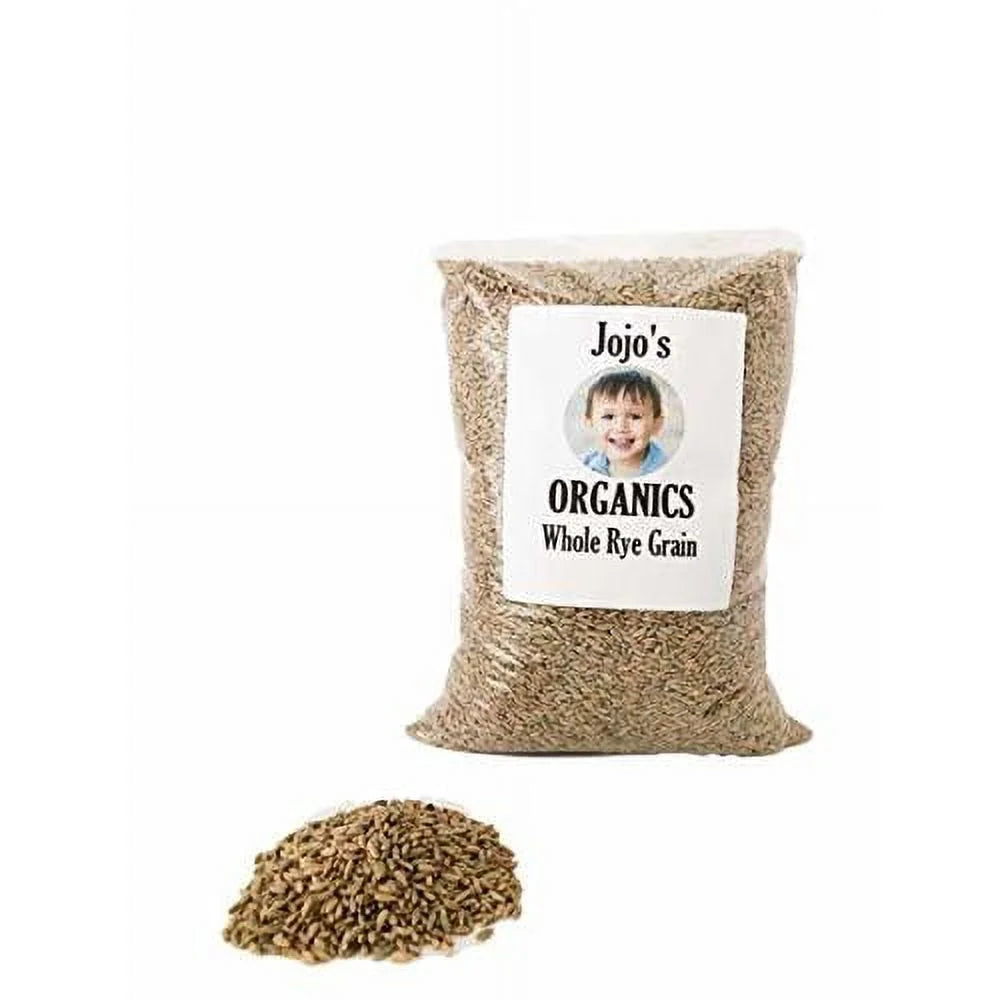 Certified Organic Rye Berries 5 Lbs Whole Wheat Grain R753