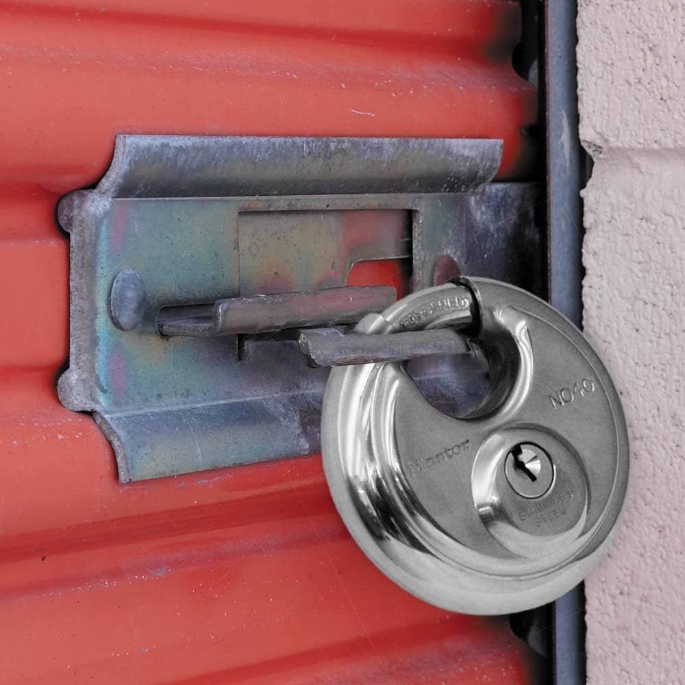 8 Keyed Alike Stainless Steel Padlocks F95252