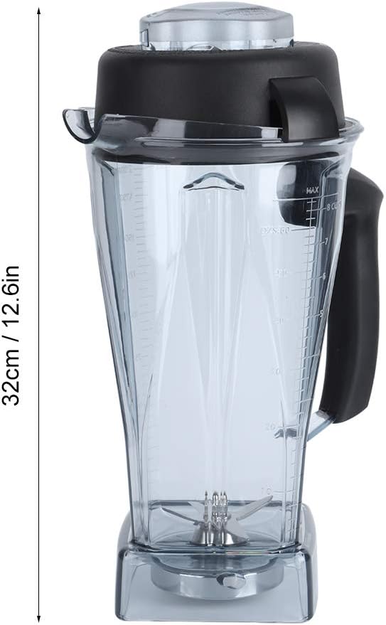 64oz Transparent Blender Container Cup Lid Blade Replacement Accessories Kit R59453