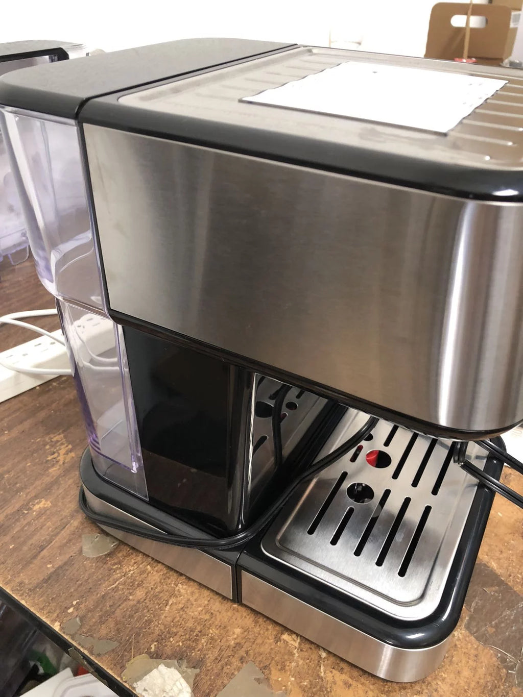 Black 15 Bar Espresso Machine D4548