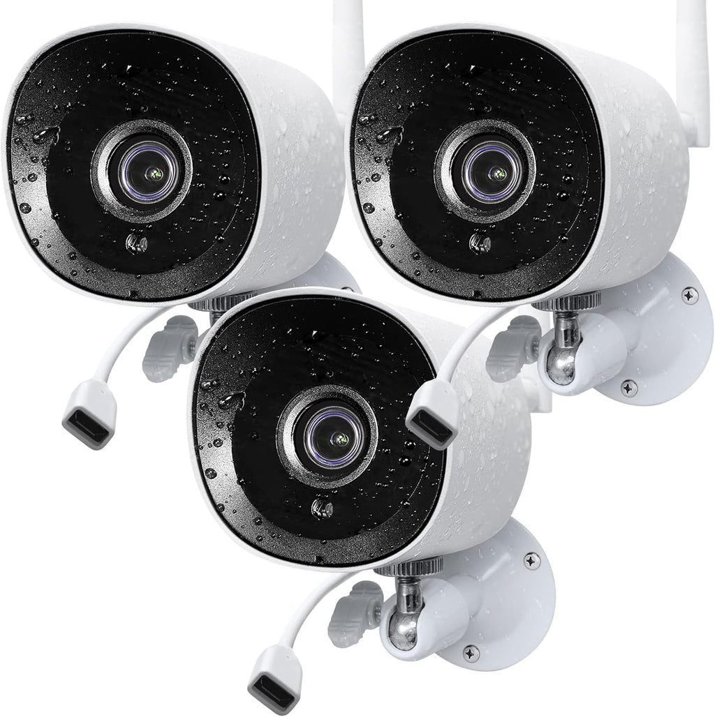 2Pack 1080P Full HD WiFi IP Camera with Night Vision V49083