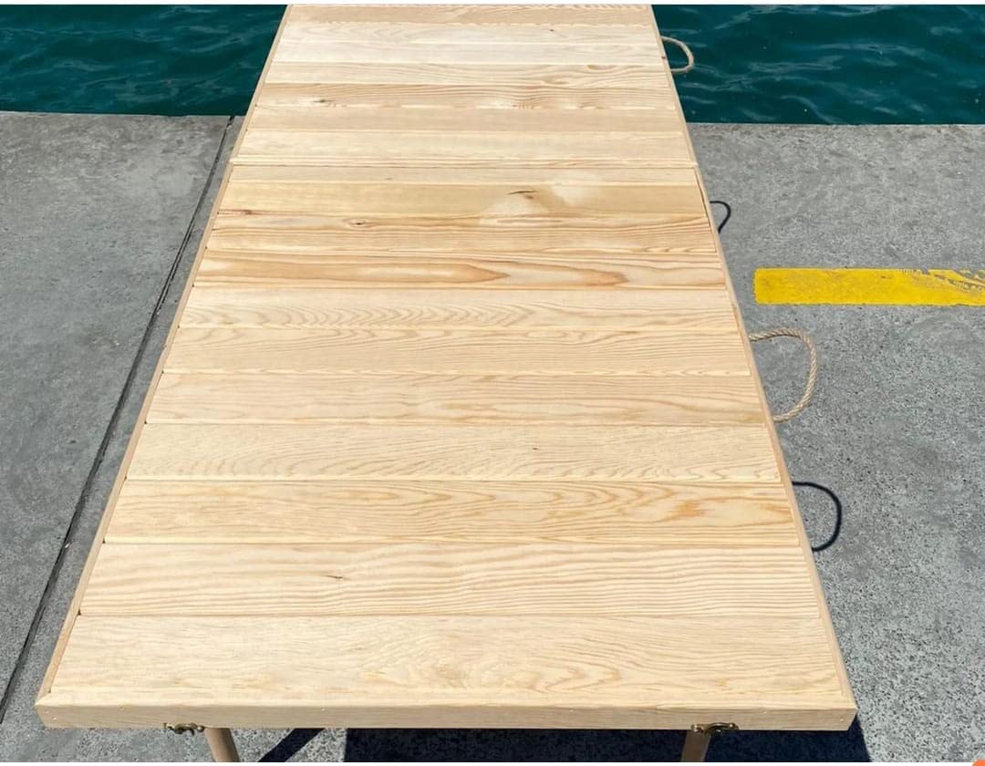 Natural Wood Wooden Table P15653