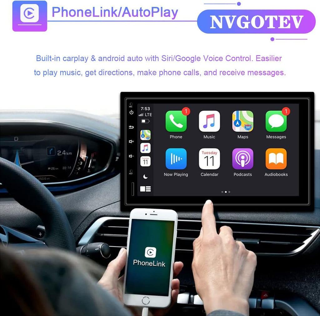 Android Car Radio Stereo with 7inch Touch Screen M242