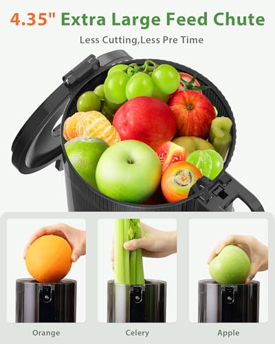 4.35" Hands Free Cold Press Juicer Q987537