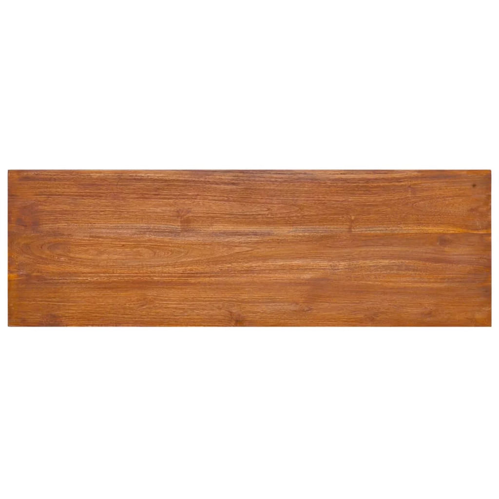 Wall-mounted Solid Wood Teak TV Stand A427