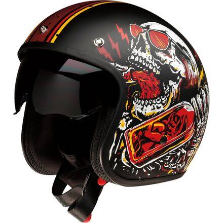 Black/Red Saturn Helmet M9211