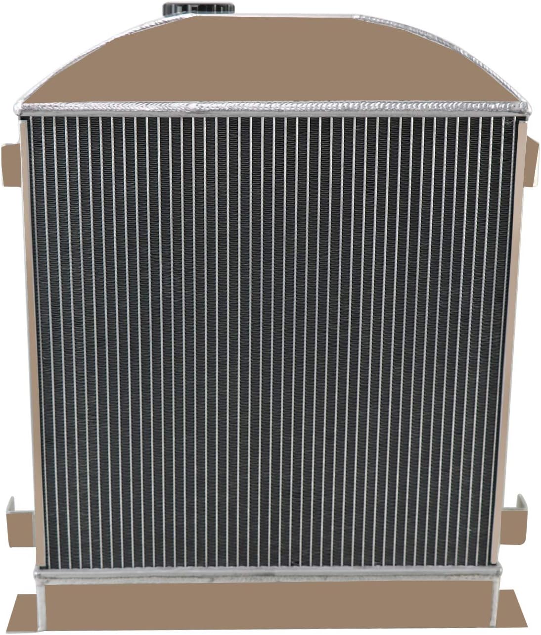 4 Row Aluminum Radiator with Shroud Fan Relay Y615