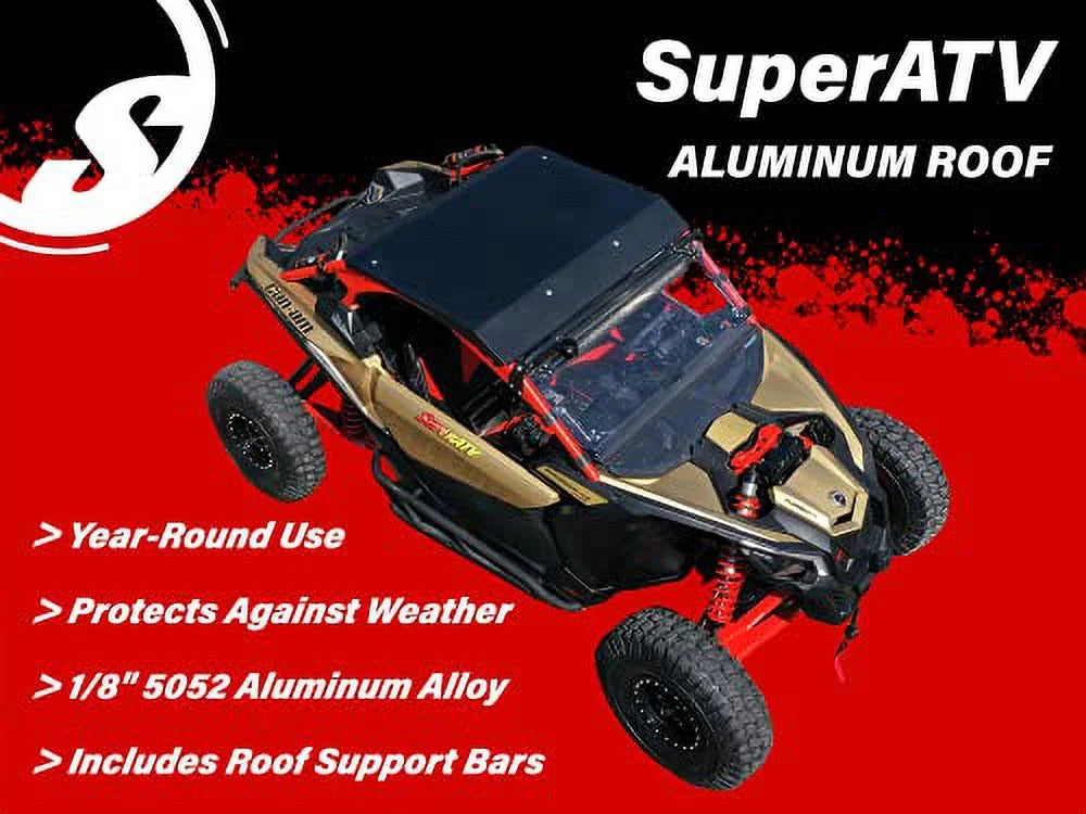 Aluminum Roof with Support Bars E1652