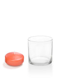 Set of 36 Floating Candles and Glass Holder J779