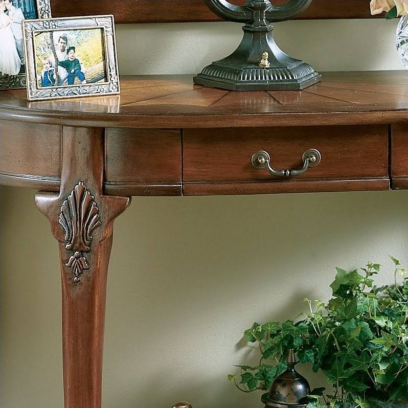 Dark Brown Console Table L146